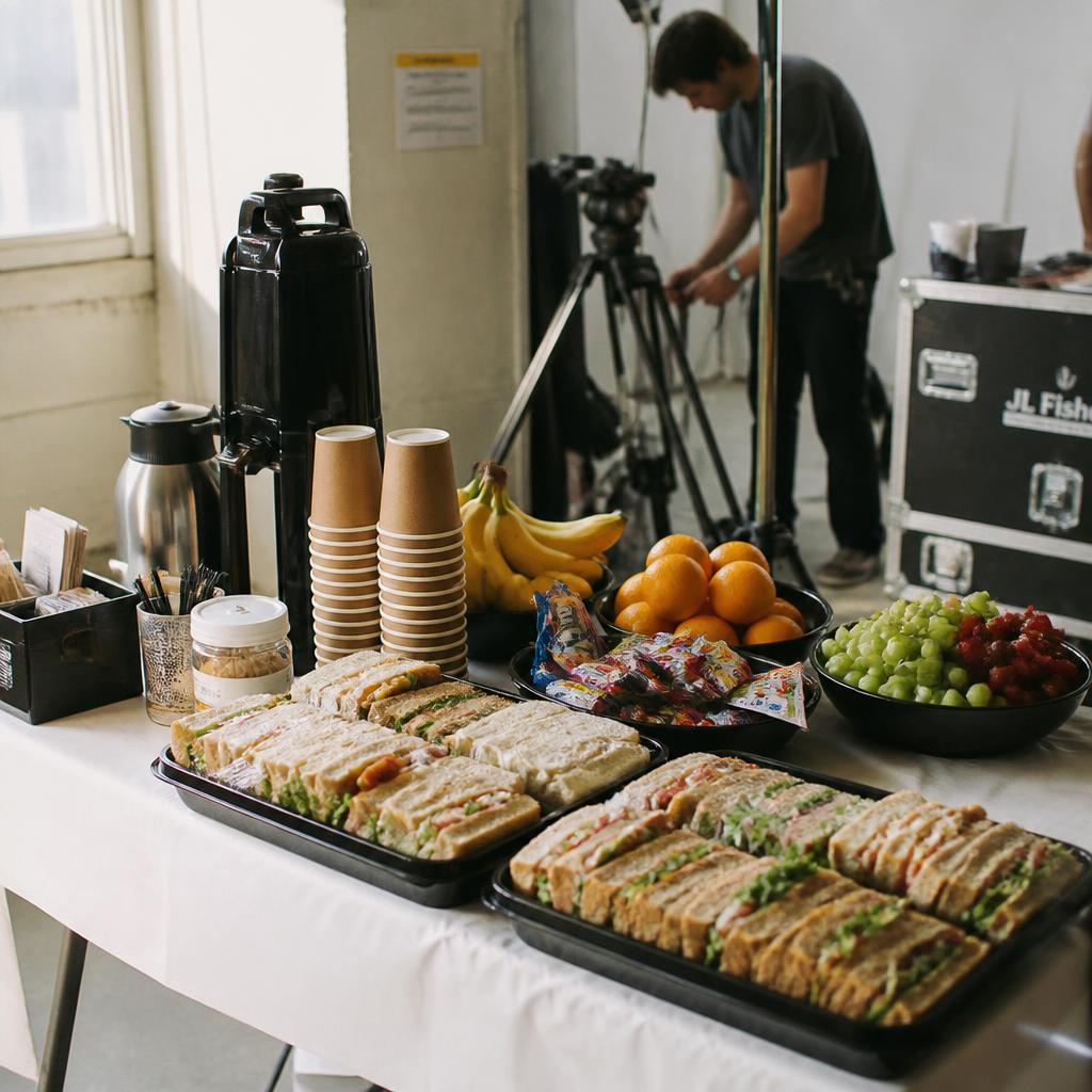 Catering para Filmagens e Produções